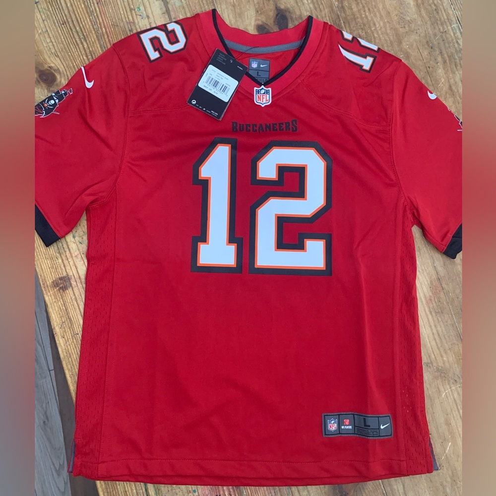 Official NFL Nike Tom Brady NWT Tampa Bay Bucs Youth Jersey - Picture 2 of 5